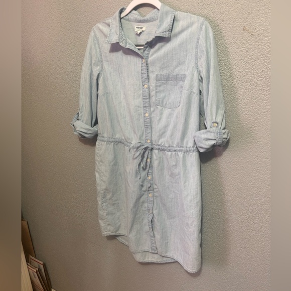 Old navy chambray dress size medium - Picture 3 of 7